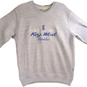Key West Florida Knit Sweater Women’s Medium Blue Coastal Graphic Ragwear